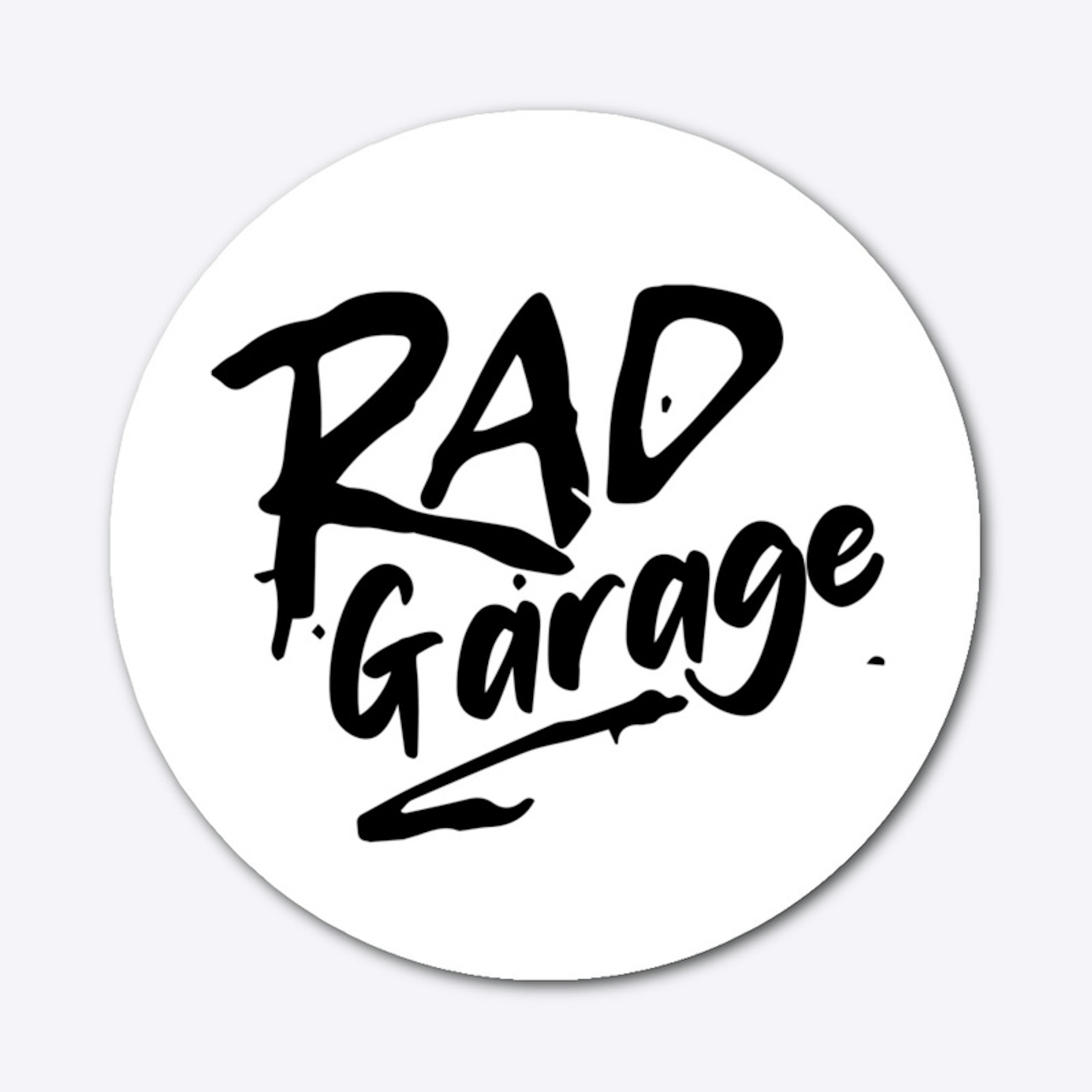 RAD Circle Logo Sticker