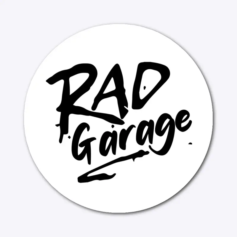 RAD Circle Logo Sticker